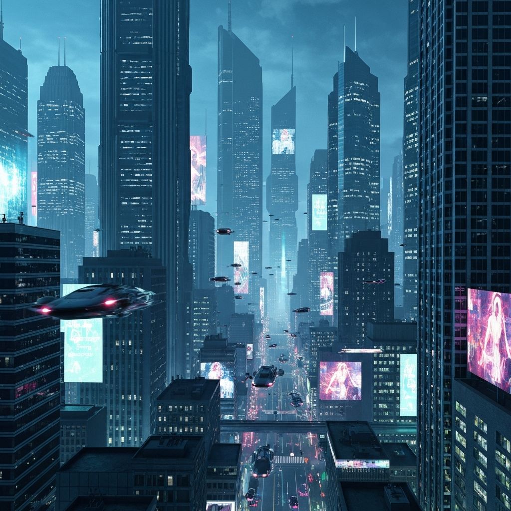 Digital twin visualization of a smart city with holographic data streams